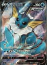 PSA 9 Mint 2021 Pokemon Japanese Sword & Shield Eevee Heroes #074 Vaporeon V